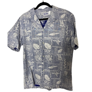 Kai Nani hawaiian reverse‎ print shirt
vintage